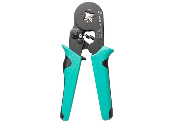 0.08-10mm2 Kìm bấm cos vuông pin rỗng AWG28-7 Proskit CP-462G