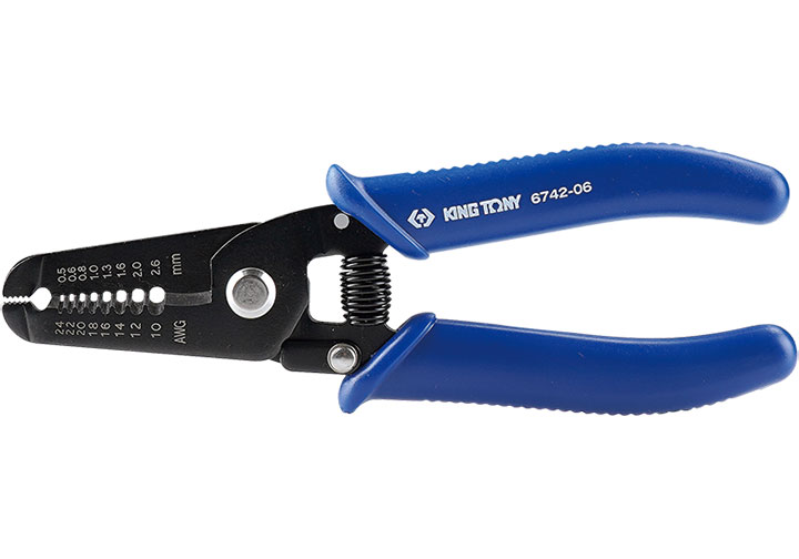 0.5-2.6mm Kìm tuốt dây Kingtony 6742-06