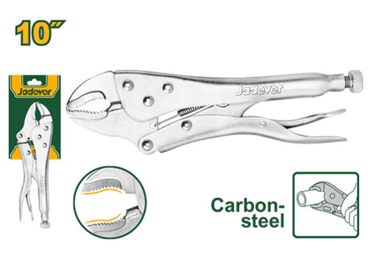 10" Kìm chết mỏ cong Jadever JDLP1110