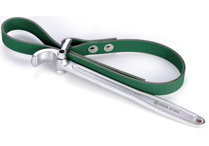 11" Cờ lê mở lọc dầu dây da Sata 97-462 (97462)