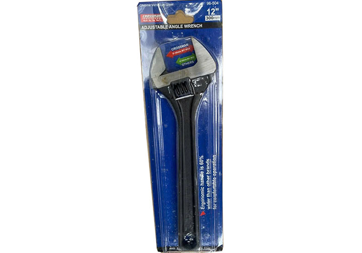 12" Mỏ lết đen Crossman 96-504