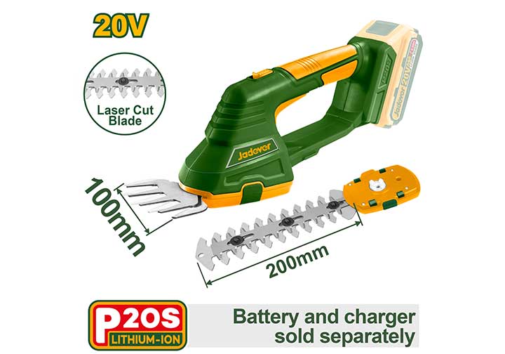 20V Máy cắt tỉa làm vườn dùng pin (chỉ thân máy) Jadever JDJC1520