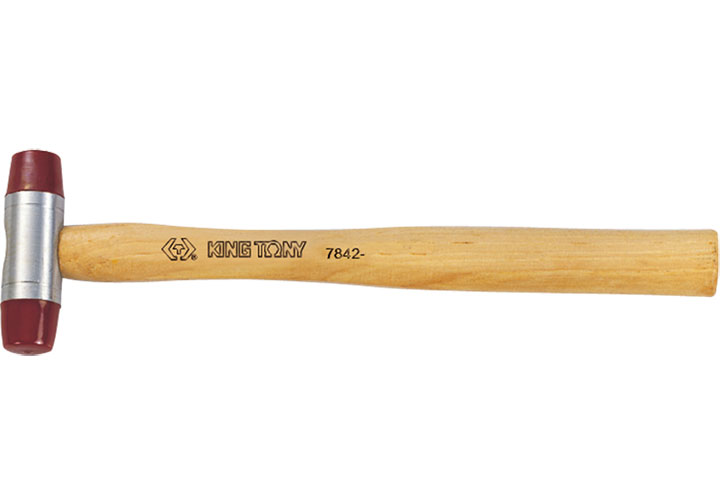 22mm Búa nhựa cán gỗ Kingtony 7842-22