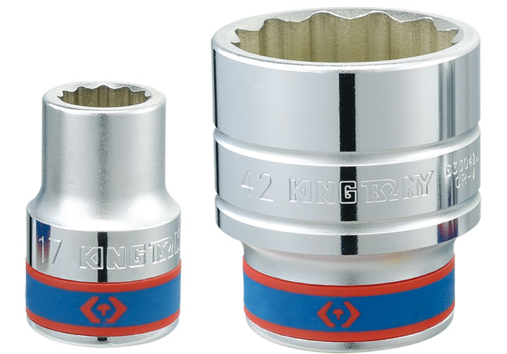 26mm Đầu tuýp 12 cạnh (dài 52mm) 3/4" Kingtony 633026M