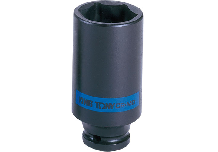 38mm Đầu tuýp đen 6 góc 1/2" dài 80mm Kingtony 443538M