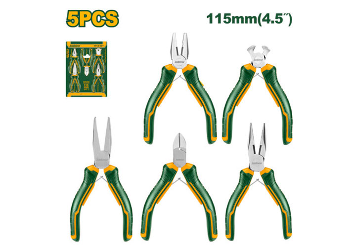 4.5" Bộ kìm đa năng mini 5 chi tiết Jadever JDPS1615