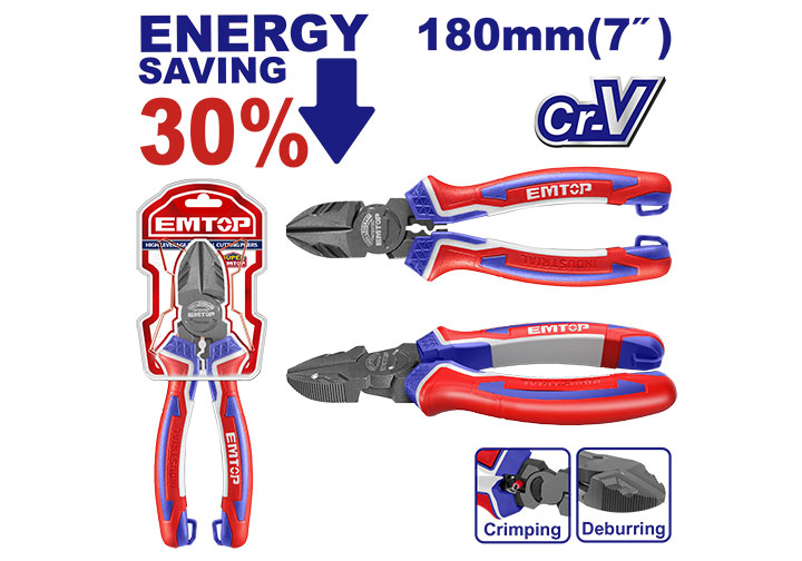 8" Kìm cắt cao cấp Emtop EPLRHD0821