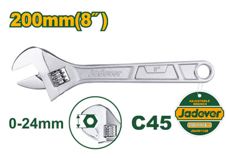 8" Mỏ lết Jadever JDAW1108