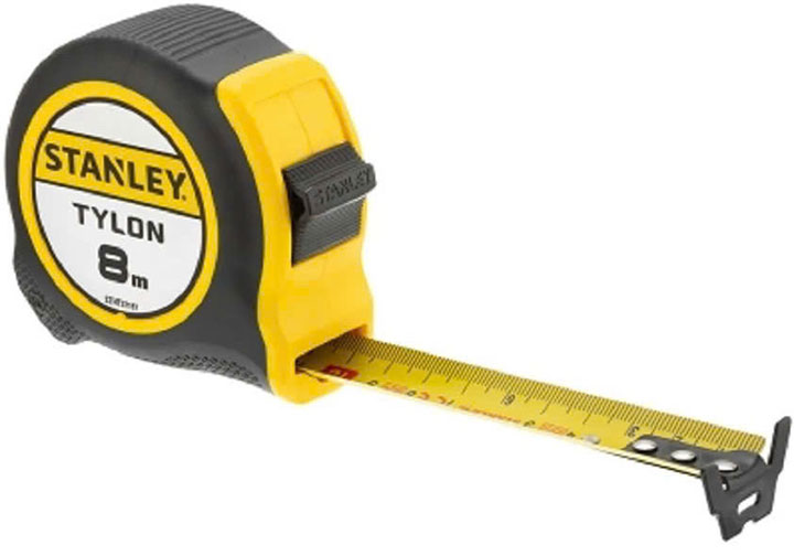 8mx25mm Thước cuộn thép (hệ mét và inch - rộng 25mm) Stanley STHT37192
