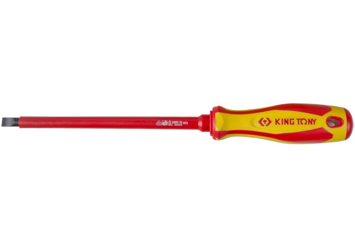 8x175mm Tuốc nơ vít dẹp cách điện 1000v Kingtony 14720807