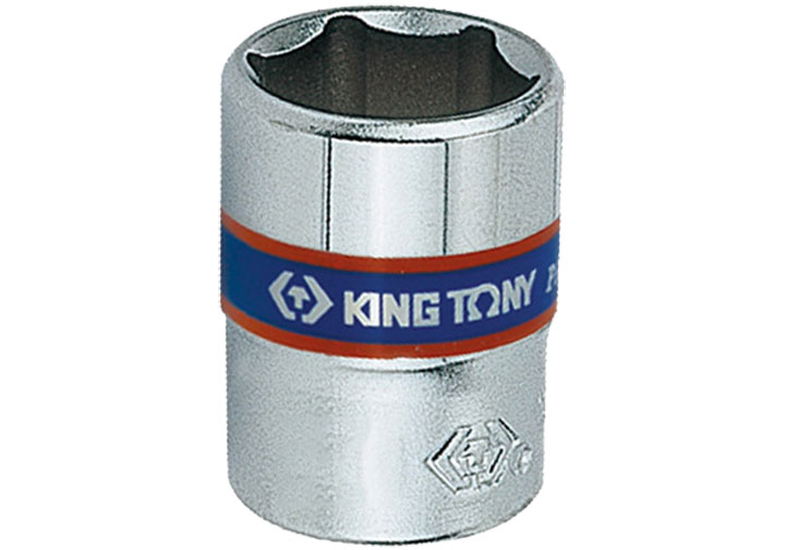 9mm Đầu tuýp 6 góc 1/4" (ngắn 24mm) Kingtony 233509M