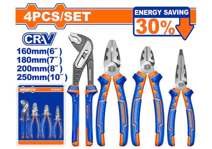 Bộ kìm đa năng 4 chi tiết Wadfow WPS0624