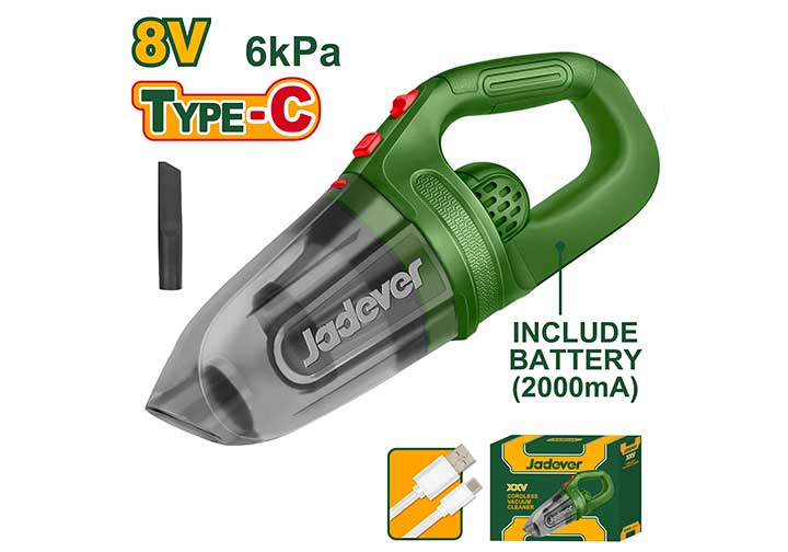 Máy hút bụi dùng pin sạc Jadever JDLV0801